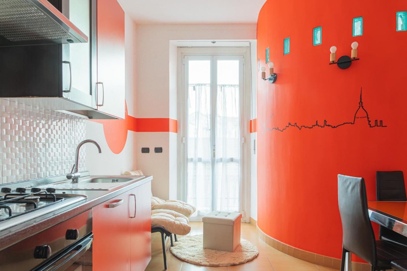 Equipped Apt Near To Parco Dora 都灵 外观 照片